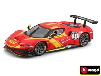 Bburago 1:43 Ferrari Racing 296 GT3 2023