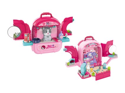 Nemocnice zvířecí v batohu kočka 50x35x30 cm