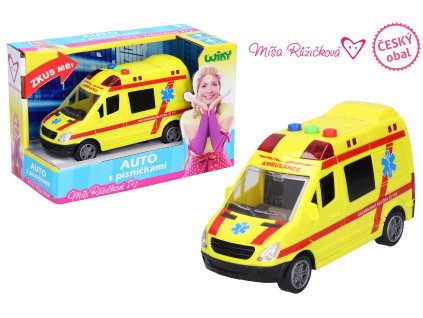 Sanitka s efekty 14,5 cm - Míša Růžičková - mluví česky, český obal