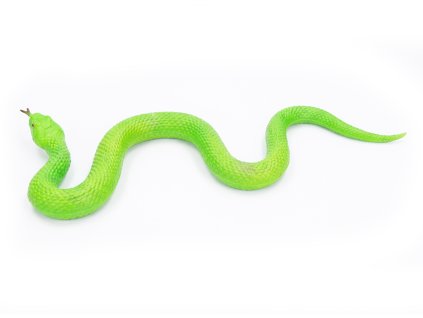 Had gumový měkký zelený 61 cm