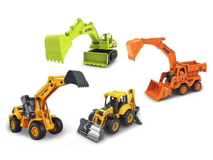 Auto stavební stroje na setrvačník 20 cm