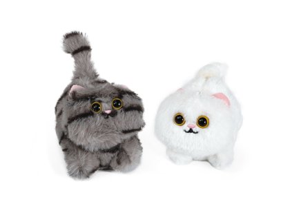 Kočka natahovací s pohyblivým ocáskem 10 cm