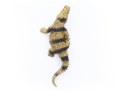 Krokodýl gumový měkký 23 cm