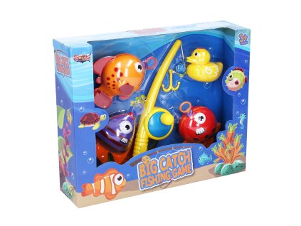 Chytání rybiček s kačenkou