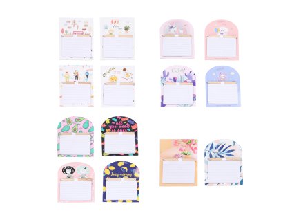 Notes 40 stran mix na magnet + tužka