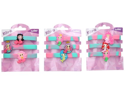 Náramek s mořskou pannou, 3ks