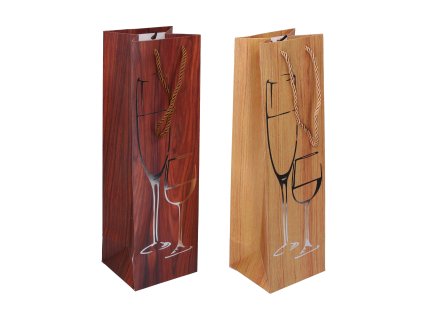 Dárková taška na láhev M 11x36x10 cm Celorok