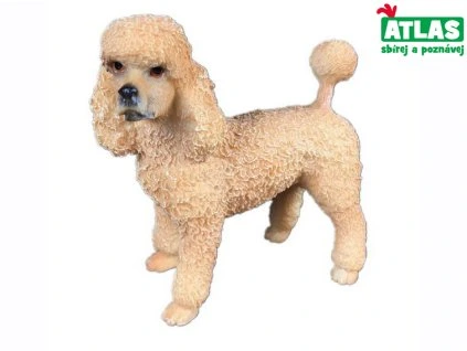 E - Figurka Pes Pudl 12,5 cm