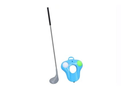 Golfová sada hůl s míčky a jamkou 62 cm