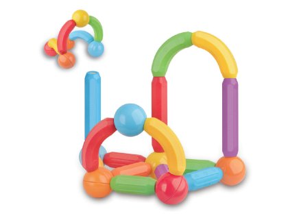 Magnetická stavebnice 25 dílků