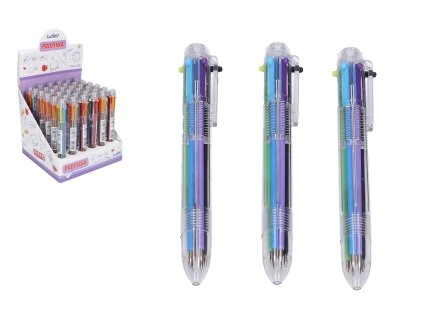 Propiska vícebarevná (6 barev) průhledná