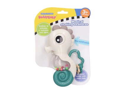 Chrastítko mořský koník s efekty 16cm