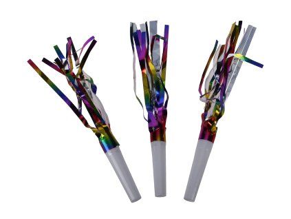 Párty frkačky Duhy 6ks