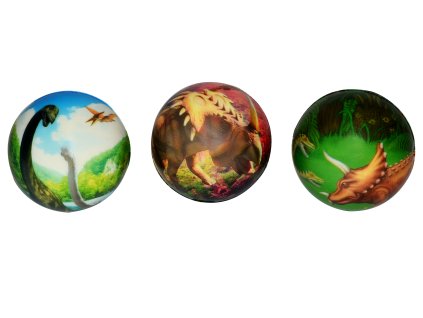Míček dinosaurus 7 cm
