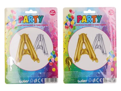 Balónek nafukovací - písmeno A