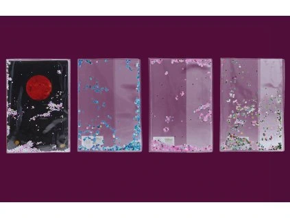 Obal na sešit A4 glitter