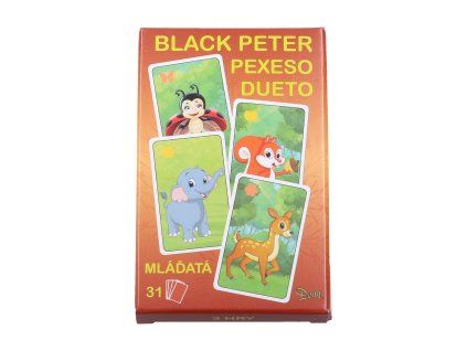 Černý Petr mláďata