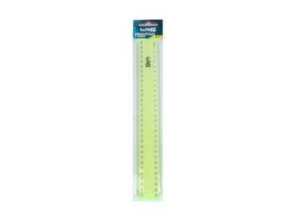 Pravítko 30 cm neon
