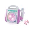 Karaoke box s mikrofonem jednorožec 21x9x19 cm - český obal