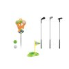 Golfová sada hůl s míčky a jamkou 62 cm