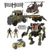Robot mecha s efekty set s tahačem a helikoptérou 60 cm