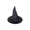Klobouk čarodějnický černý 35x35 cm