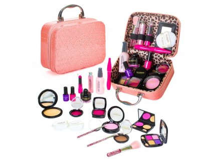 Kosmetická sada v kufříku pro holčičku světle růžová (1)