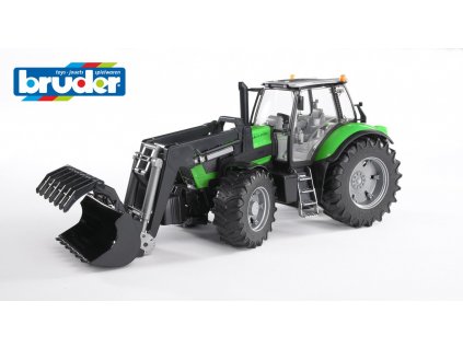 BRUDER 3081 Zelený TRAKTOR DEUTZ AGROTRON X720 s nakladačem