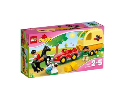 LEGO® 10807 DUPLO® Přívěs pro koně