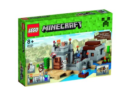 LEGO 21121 Minecraft Pouštní hlídková stanice