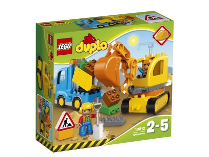LEGO 10812  DUPLO Pásový bagr a náklaďák