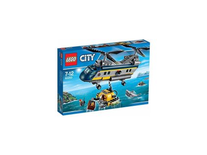 LEGO 60093 City Vrtulník pro hlubinný mořský výzkum