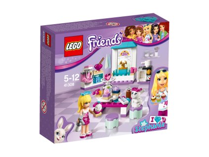 LEGO 41308 Friends Stephanie a její cukrárna
