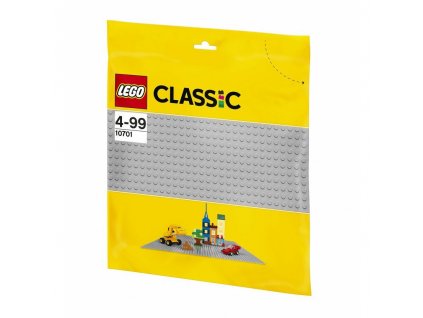LEGO 10701 Šedá podložka na stavění
