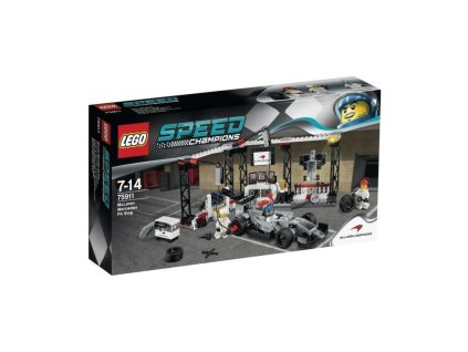 LEGO Speed Champions 75911 Zastávka v boxech pro McLaren Mercedes
