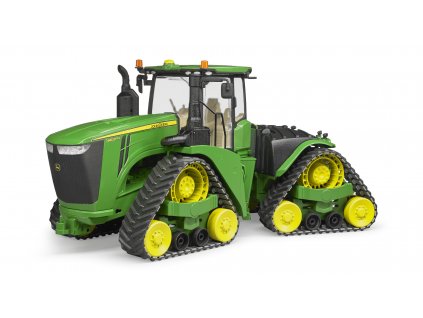 BRUDER 4055 Traktor John Deere 9620RX s hnacím strojem