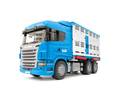 BRUDER 3549 Nákladní auto SCANIA - kontejner na zvířata