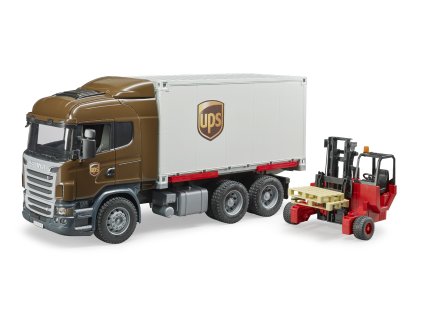 BRUDER 3581 Nákladní auto SCANIA - kontejner, vozík