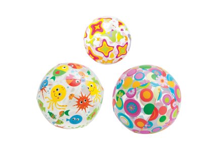 Intex míč 61cm,barevný