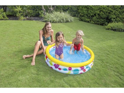 Intex bazén geometrie 147x33cm