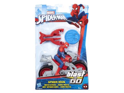 Spiderman 15 cm Spiderman na čtyřkolce