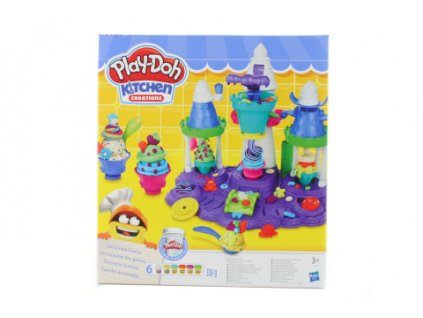 Play-Doh zmrzlinový zámek