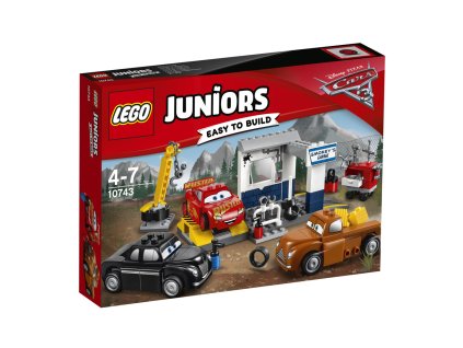 LEGO 10743 Juniors Čmoudíkova garáž