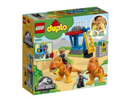 LEGO DUPLO 10880 Jurassic World T. rex a věž