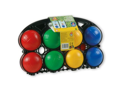 Androni - 8 barevných koulí 90mm + kulička