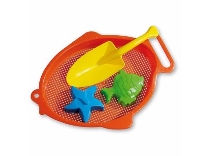 Androni-sítko s babovkami a lopatkou