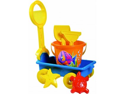 Androni-vozík s kyblíčkem a přísl.