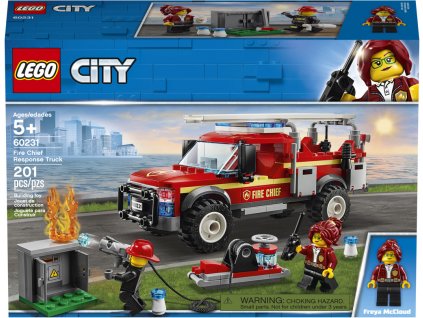 LEGO 60231 City Zásahový vůz velitelky hasičů