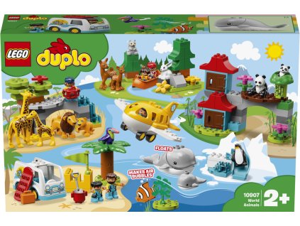 LEGO 10907 Duplo Town Zvířata světa