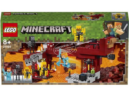 LEGO 21154 Minecraft Most ohniváků
